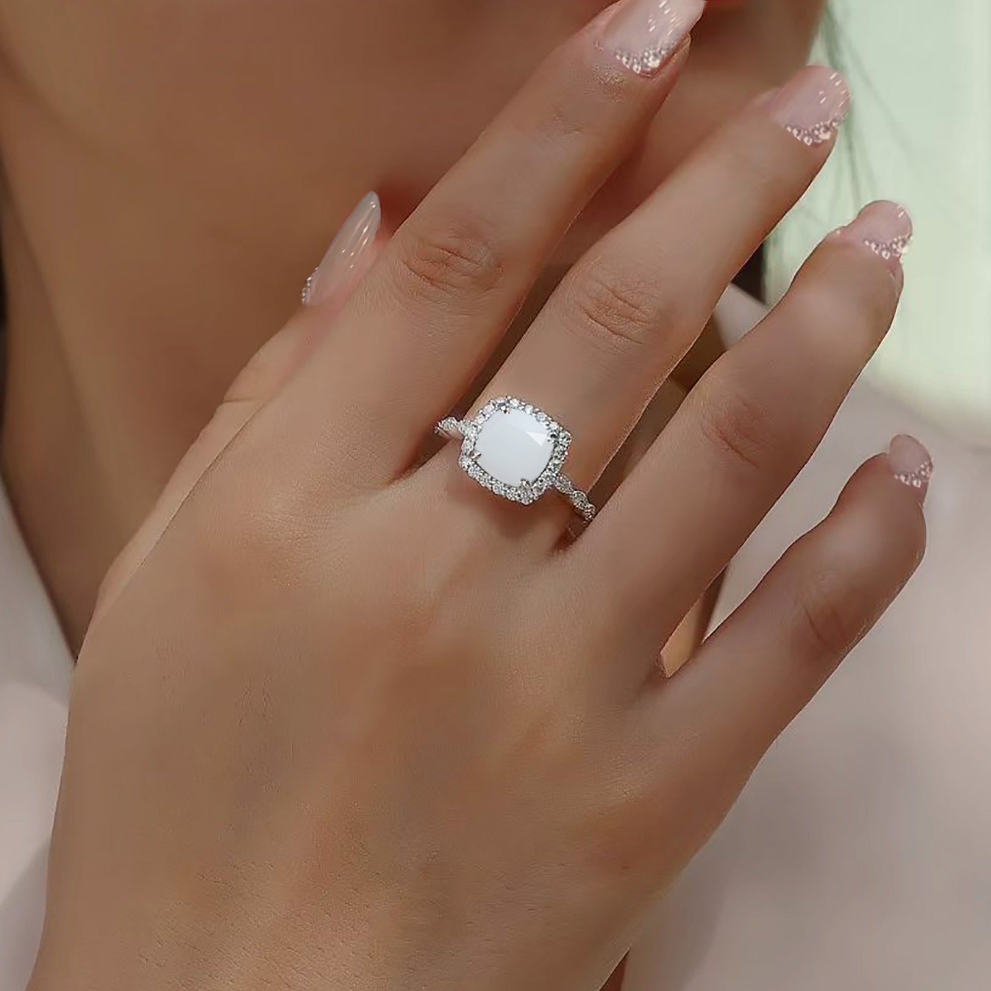 Handcrafted Golden Grace Breastmilk Ring