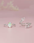 Moonlit Grove Ashes Ring: A Love Beyond Time