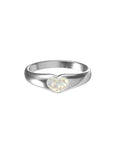 Eternal Heart: Elegant Ashes Memorial Ring