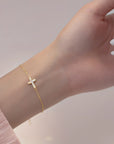 Handcrafted Gold Ashes Bracelet for Lasting Remembrance