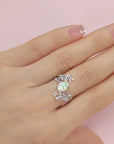 Moonlit Grove Ashes Ring: A Love Beyond Time