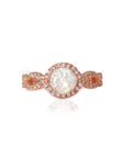 Eternal Love Ashes Ring for Cherished Memories