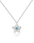 Handcrafted Ashes Necklace: Petal Blossom Design