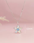 Handcrafted Ashes Necklace: Petal Blossom Design