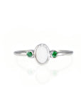 Personalized Birthstone Breast Milk Ring for Moms