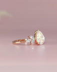Custom Sterling Silver Teardrop Ashes Ring Kit