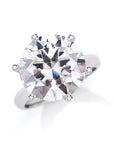 Celestial Spark Moissanite Ashes Ring of Love