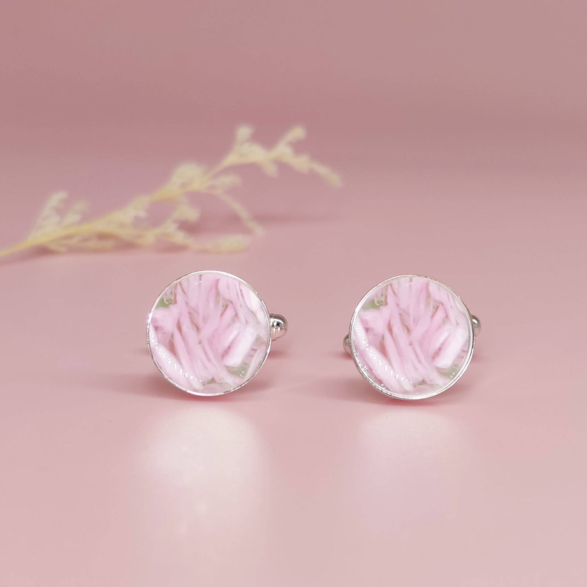 Heartfelt Pregnancy Test Cuff Links for New Moms