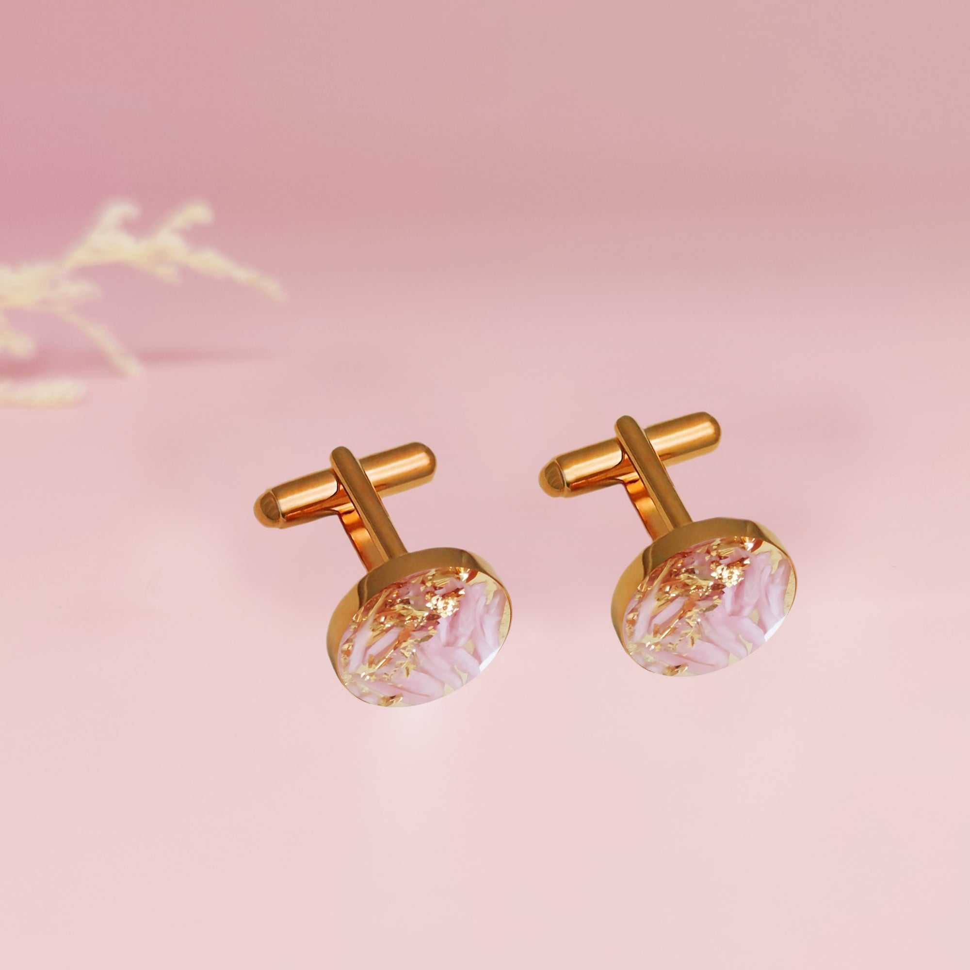 Heartfelt Pregnancy Test Cuff Links for New Moms