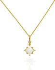Breastmilk Diamond Keepsake Necklace for Moms