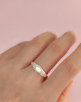 Celestial Glow Breastmilk Ring: A Token of Maternal Love