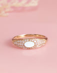 Celestial Glow Breastmilk Ring: A Token of Maternal Love