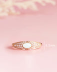 Celestial Glow Breastmilk Ring: A Token of Maternal Love