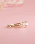 Celestial Glow Breastmilk Ring: A Token of Maternal Love