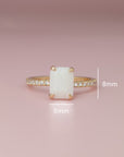 Ethereal Breastmilk Ring: Timeless Love Keepsake