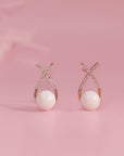 Infinity Embrace: Love-Inspired Breastmilk Earrings