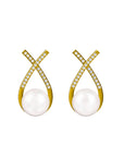 Infinity Embrace: Love-Inspired Breastmilk Earrings