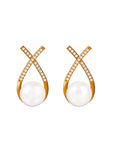 Infinity Embrace: Love-Inspired Breastmilk Earrings