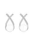 Infinity Embrace: Love-Inspired Breastmilk Earrings