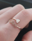 Handcrafted Evermine Ashes Memory Ring