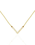 Love's Embrace: Birthstone Ashes Necklace