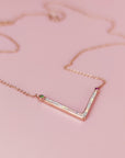 Love's Embrace: Birthstone Ashes Necklace