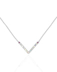 Love's Embrace: Birthstone Ashes Necklace