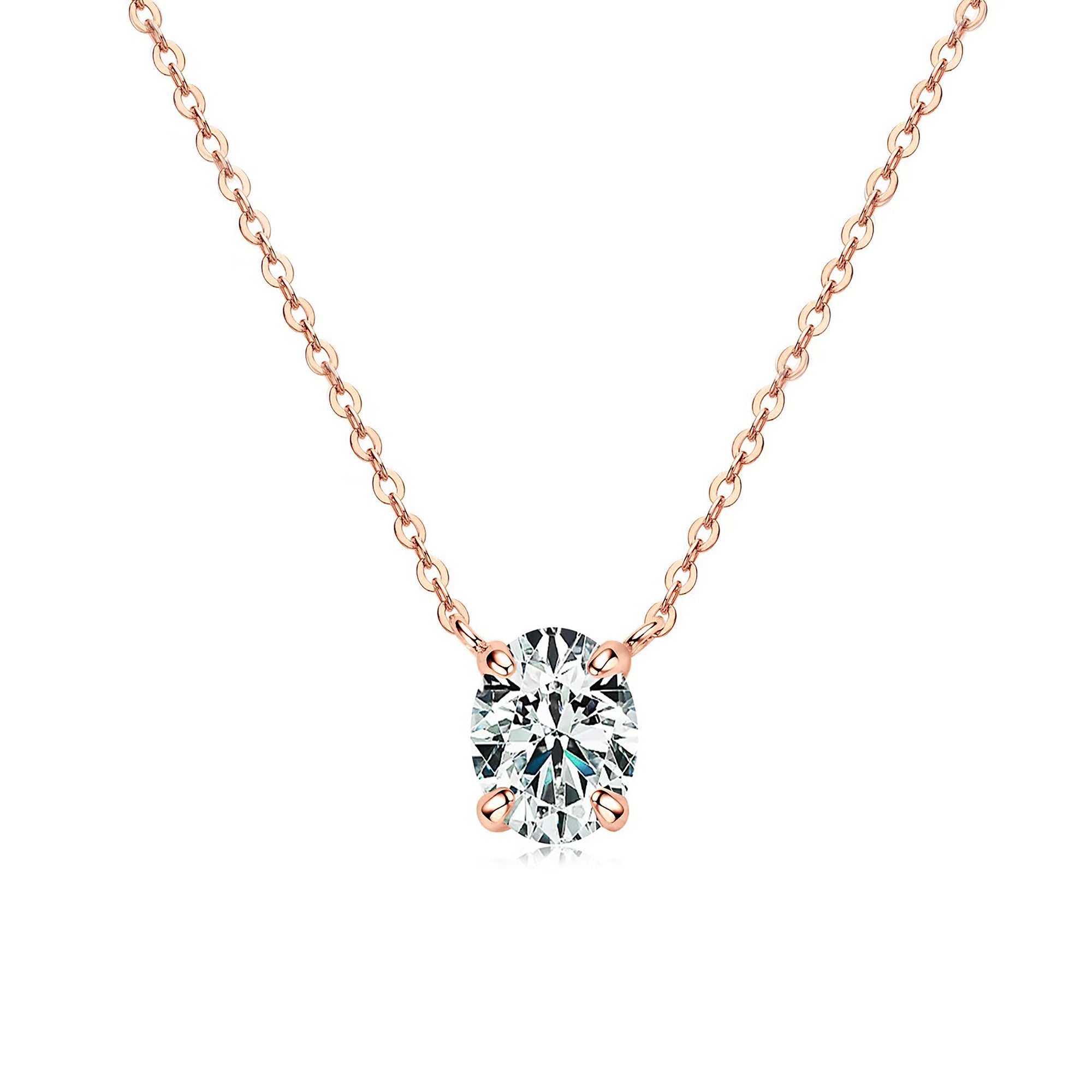 Elegant Moissanite Ashes Necklace for Lasting Memories