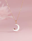 Handcrafted Lunar Nurture Breast Milk Necklace