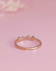 Starlit Whimsy Ashes Memorial Birthstone Ring