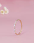 Personalized Ashes Ring: Elegant Spark Keepsake Jewelry