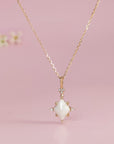 Breastmilk Diamond Keepsake Necklace for Moms