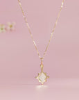 Breastmilk Diamond Keepsake Necklace for Moms