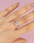 Handcrafted Celestia Ashes Ring - A Unique Keepsake