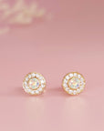 Gifts of Remembrance: Radiant Halo Ashes Earrings