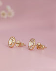 Gifts of Remembrance: Radiant Halo Ashes Earrings