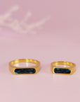 Radiant Horizon Men's Ashes Ring | Memorial Jewelry