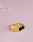 Radiant Horizon Men's Ashes Ring | Memorial Jewelry