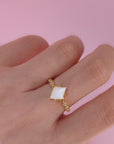 Milk Diamond Treasures: Muttermilchring