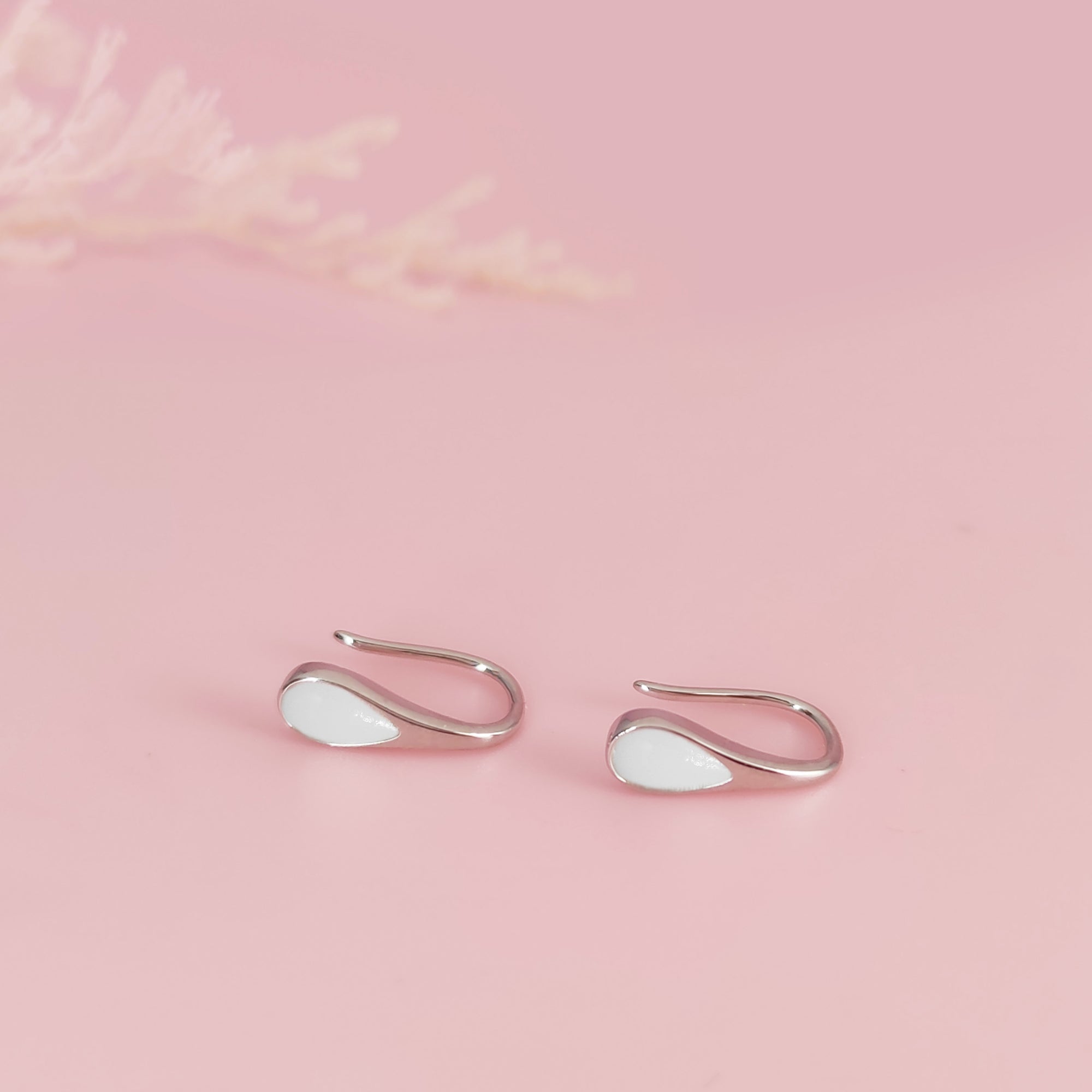 Teardrop Breastmilk Earrings: Timeless Memorial Jewelry