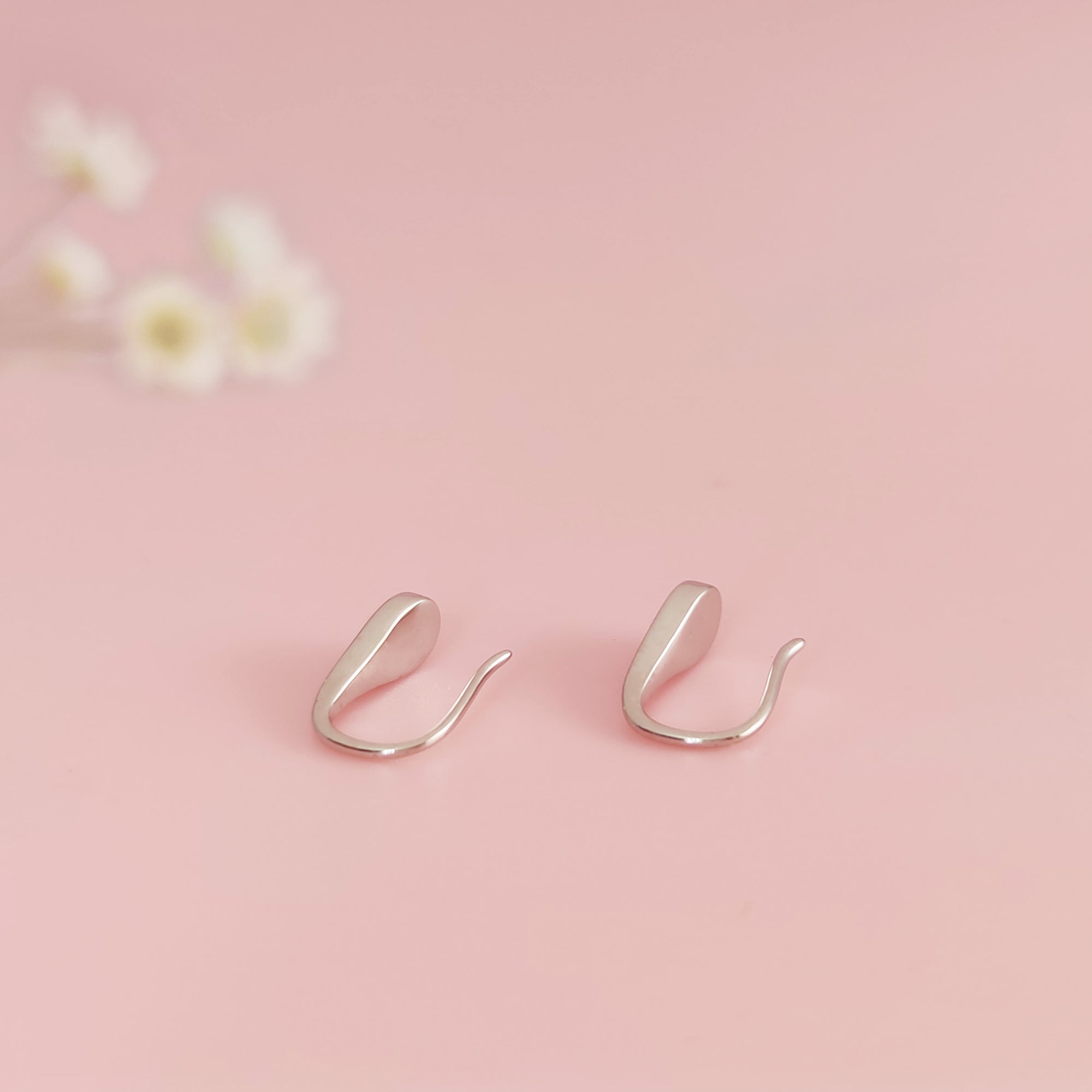 Personalized Teardrop Elegance Ashes Earrings