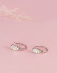 Personalized Teardrop Elegance Ashes Earrings