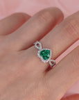 Queen's Heart Ashes Ring: A Love to Cherish Forever