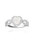 Memorial Breastmilk Ring | Queen's Heart Keepsake Jewelry