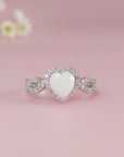 Memorial Breastmilk Ring | Queen's Heart Keepsake Jewelry