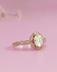 Eternal Blossom Ashes Ring - A Memorable Keepsake