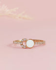 Milk Mirage: Gold Breastmilk Ring
