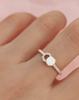 Milk Mirage: Gold Breastmilk Ring