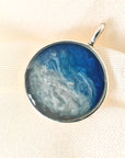 Waves of Eternity: Ashes Necklace Memorial Necklace