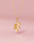 Leaves of Companionship: Breastmilk Necklace